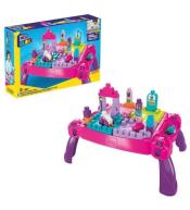 Mega Bloks Stolik z klockami Buduj i ucz się róż