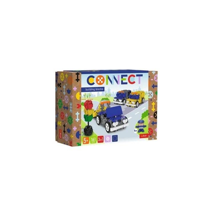 Klocki Connect - Pojazdy uprzywilejowane M TREFL