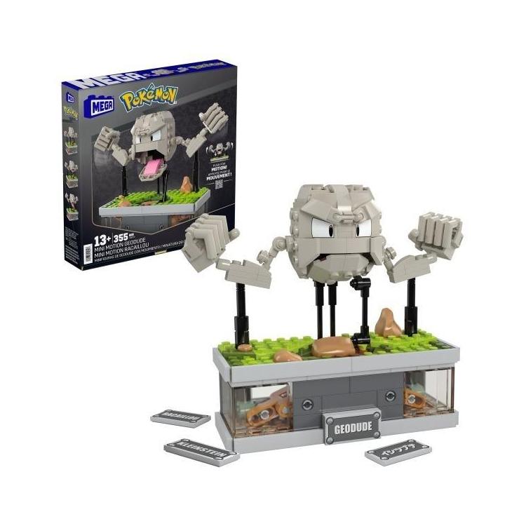 Mega Pokemon Geodude z ruchem
