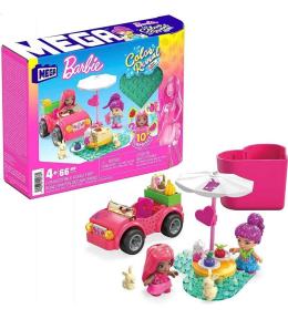 Barbie Mega Klocki Kabriolecik - wesoła wycieczka