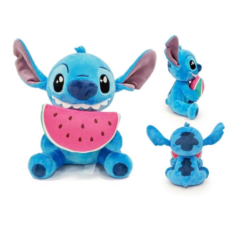 Disney maskotka pluszowa Stitch z arbuzem 25cm
