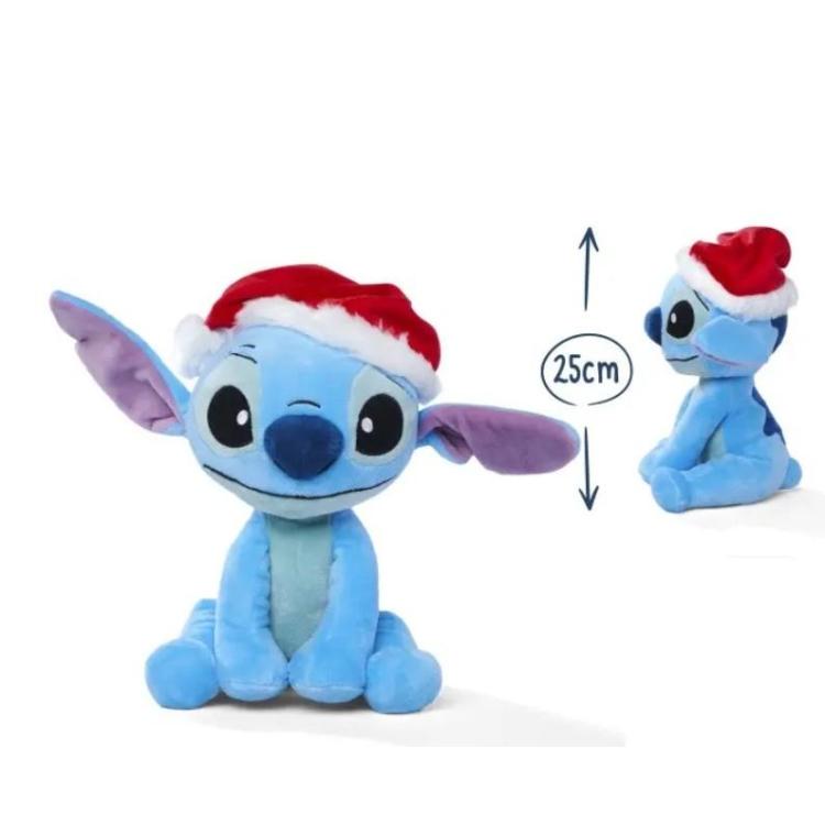 Disney Stitch Mikołaj 25cm