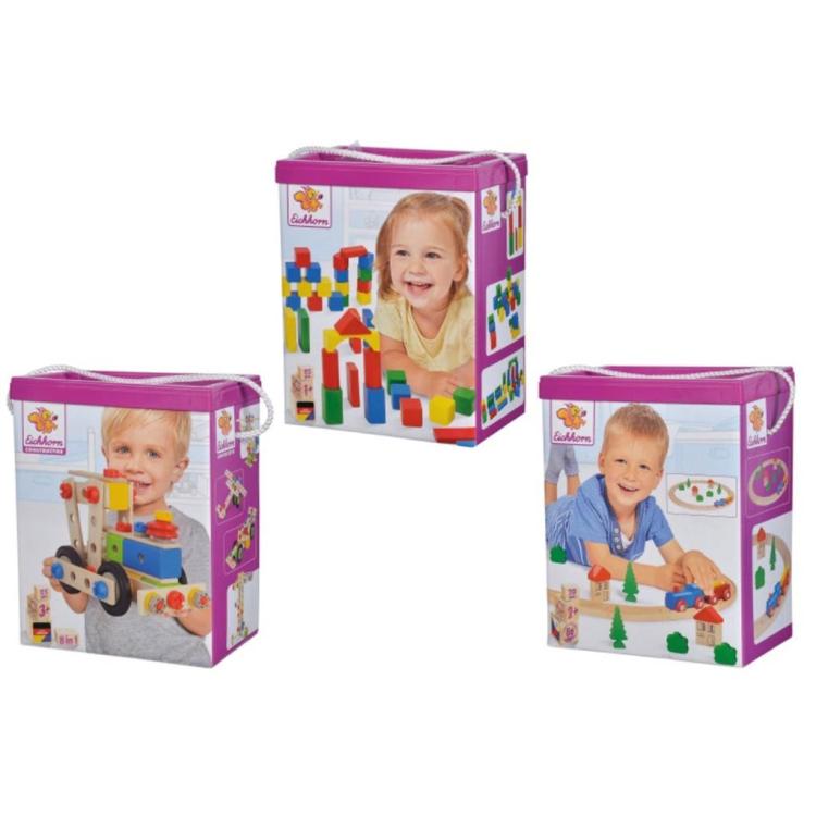 EH Mix drewnianych zestawów 3 rodzaje