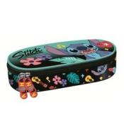 Piórnik saszetka z wewnętrzną klapką Stitch mint