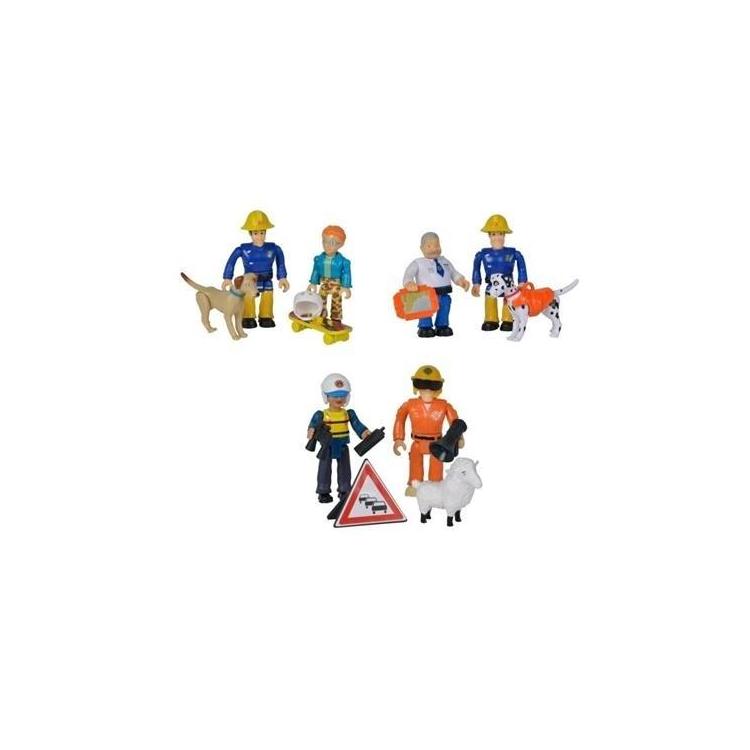 Figurka Strażak Sam 3 szt. mix