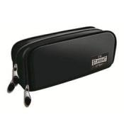 Piórnik saszetka trzykomorowa St. Black Vintage