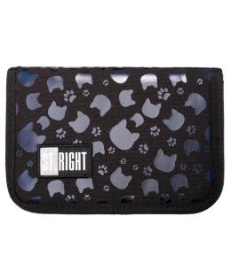 Piórnik dwuklapkowy bez wyposażenia Black Cats