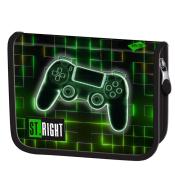 Piórnik dwuklapkowy bez wyposażenia Neon Pad