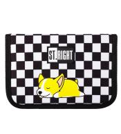 Piórnik dwuklapkowy bez wyposażenia Sleppy Corgi