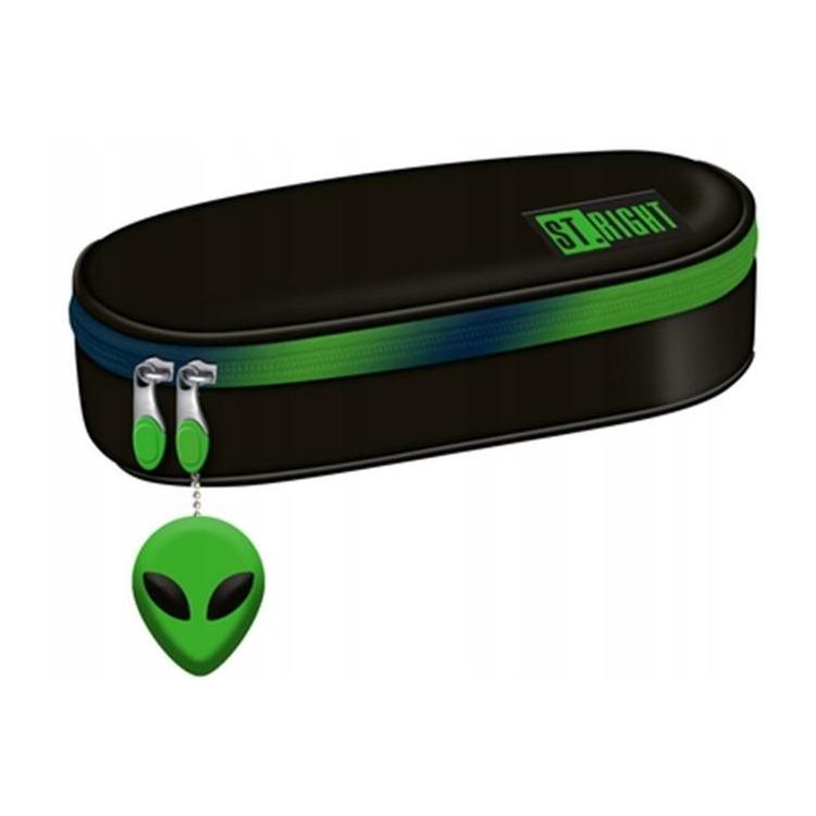 Piórnik saszetka z wewnętrzną klapką Green Power