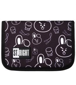 Piórnik dwuklapkowy bez wyposażenia Clever Bunny