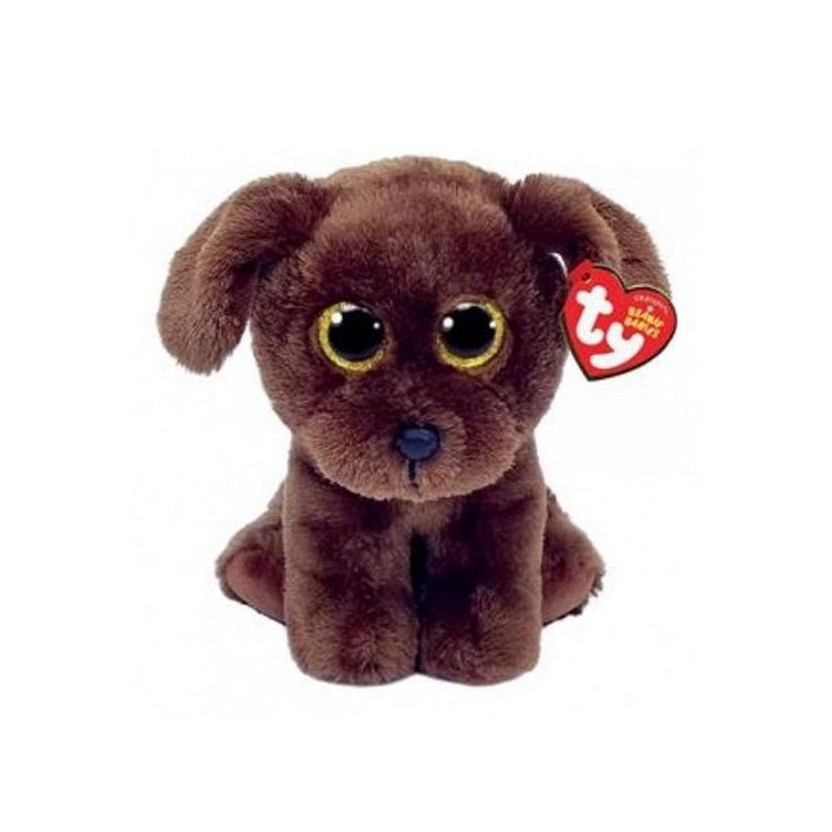 Beanie Babies Nuzzle - brązowy pies 15cm
