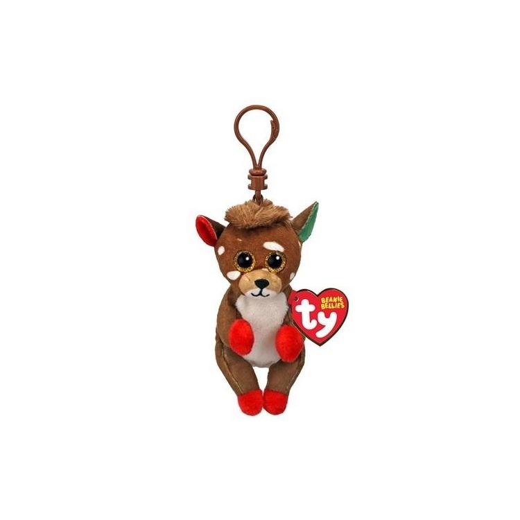 Beanie Bellies Juno - Brązowy renifer 8,5cm brelok