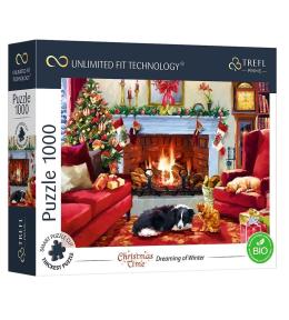 Puzzle 1000 UFT Dreaming of Winter TREFL