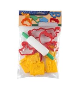 Foremki 12 sztuk + wałek zestaw JOVI