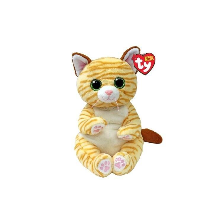 Beanie Bellies Mango - żółty kot 24cm