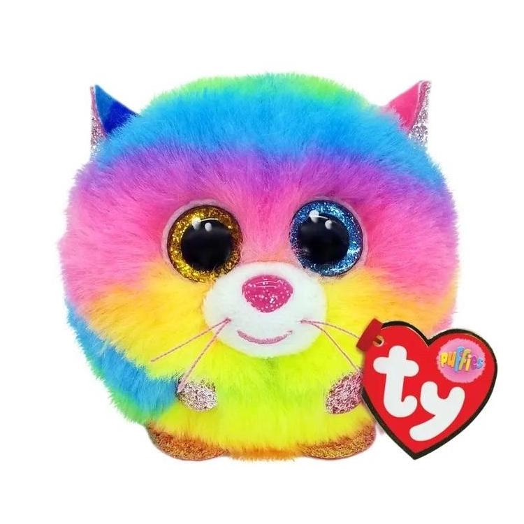 Ty Puffies Gizmo - tęczowy kot