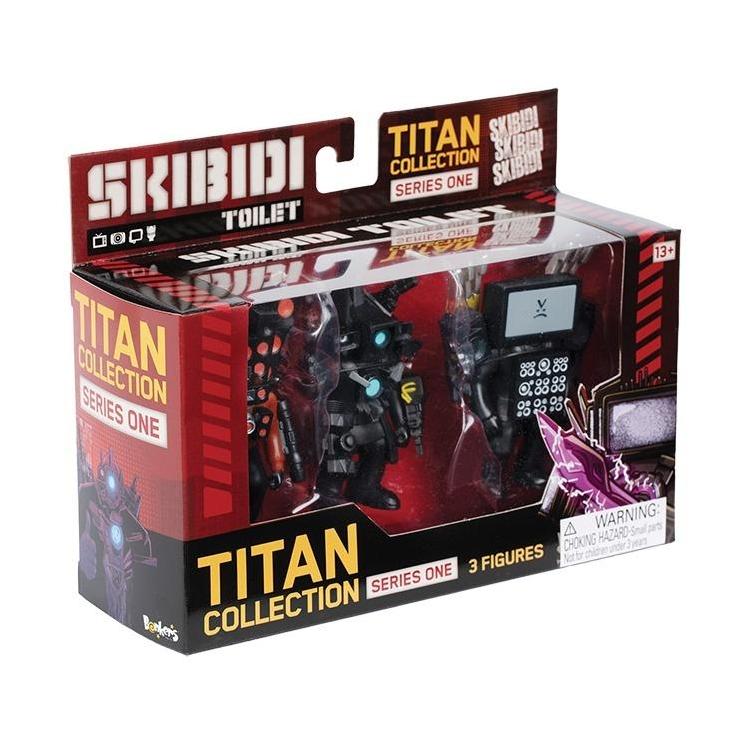 Skibidi Toilet - Titan Pack 3-pak