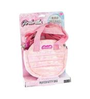 Torebka puff okrągła różowa