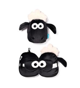 Poduszka podróżna i maska na oczy Shaun Owca