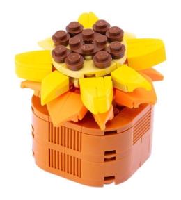 Klocki Mini Kwiaty Rozchodnik 136el