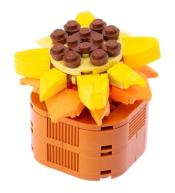 Klocki Mini Kwiaty Rozchodnik 136el