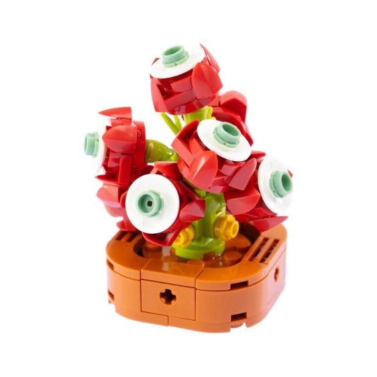 Klocki Mini Kwiaty Szlumbergera 136el