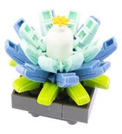 Klocki Mini Kwiaty Eszeweria 136el