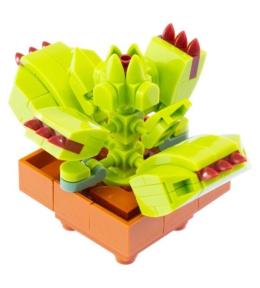 Klocki Mini Kwiaty Muchołówka amerykańska 136el