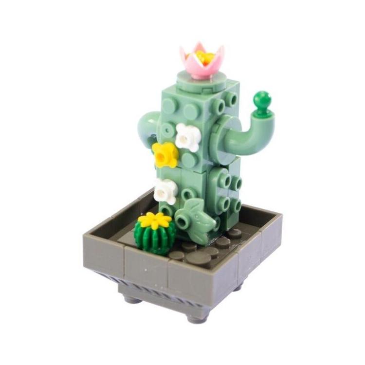 Klocki Mini Kwiaty Kaktus 136el