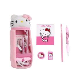 Akcesoria szkolne z piórnikiem Hello Kitty
