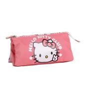 Piórnik 3 komorowy Hello Kitty