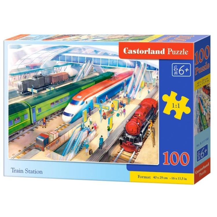 Puzzle 100 Train Station CASTOR