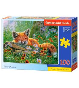 Puzzle 100 Foxy Dreams CASTOR