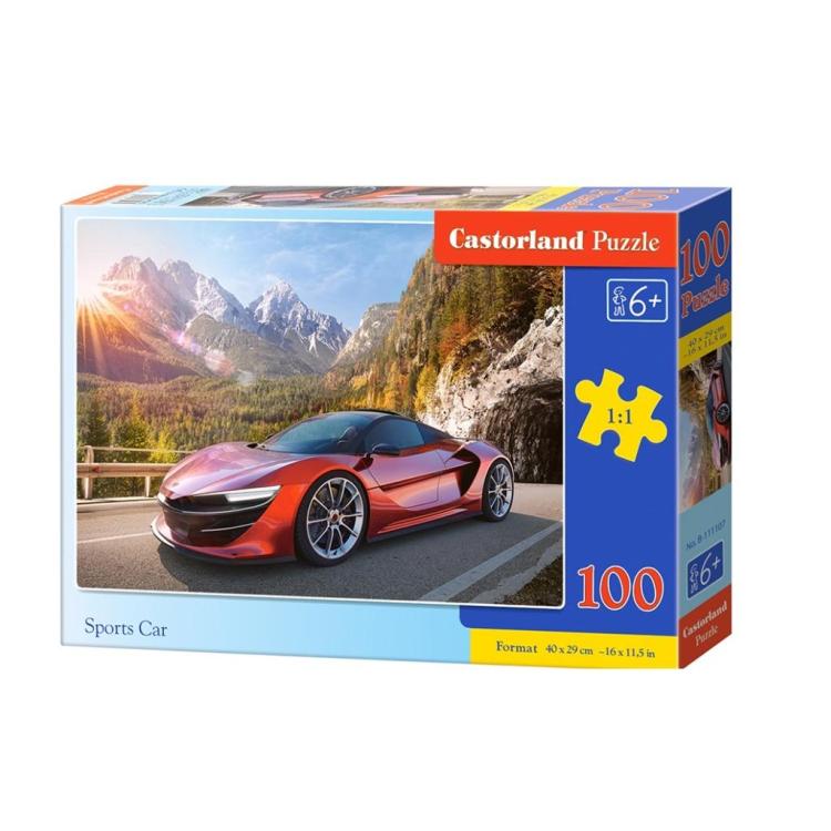 Puzzle 100 Sports Car CASTOR