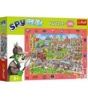 Puzzle 100 Obserwacyjne - Spy Guy Miasto TREFL