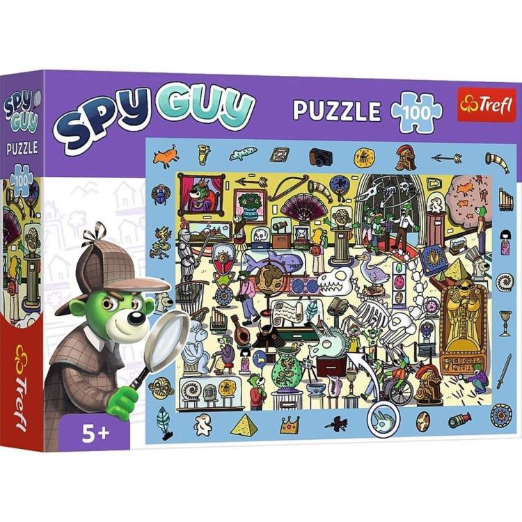 Puzzle 100 Obserwacyjne - Spy Guy Muzeum TREFL