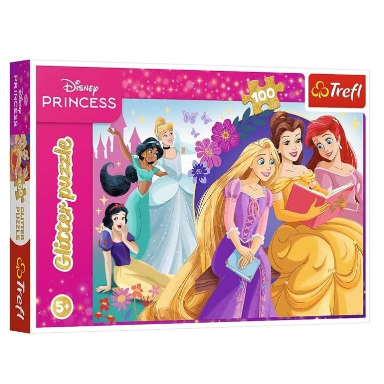 Puzzle 100 Glitter Blask magii przyjaźni TREFL