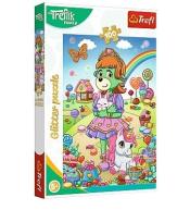 Puzzle 100 Glitter Brokatowa Trefliki TREFL