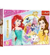 Puzzle 100 Glitter Wspomnienia Belli i Arielki