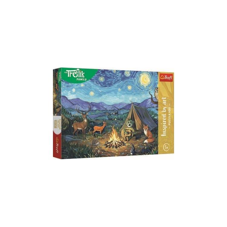 Puzzle 100 Przy ognisku