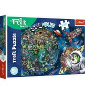 Puzzle 100 Wspaniała Rodzina Treflików TREFL