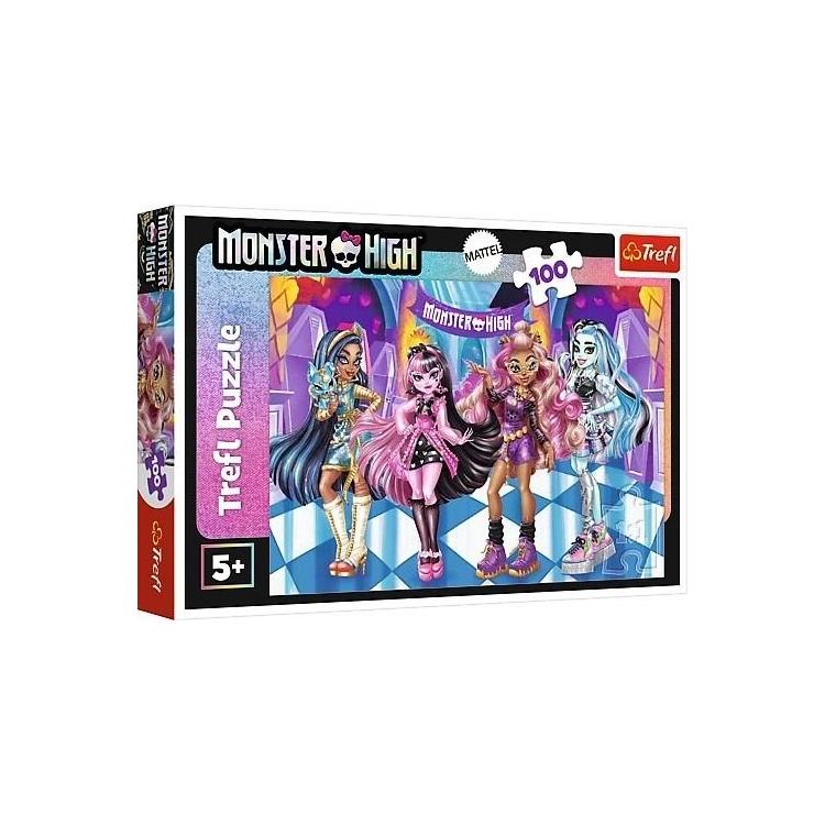 Puzzle 100 Straszni przyjaciele TREFL