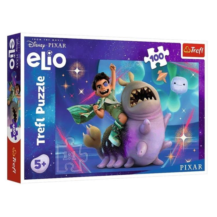 Puzzle 100 Elio i kosmiczna przygoda TREFL