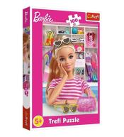 Puzzle 100 Poznaj Barbie TREFL