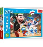 Puzzle 100 Nauki Papy Smerfa TREFL