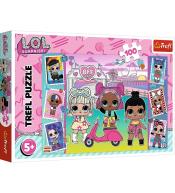 Puzzle 100 Zdjęcia laleczek TREFL