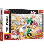Puzzle 100 Minnie w salonie kosmetycznym TREFL