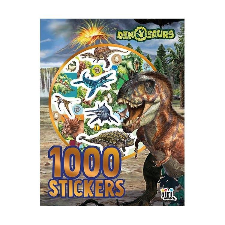 Naklejki Dinozaury 1000szt
