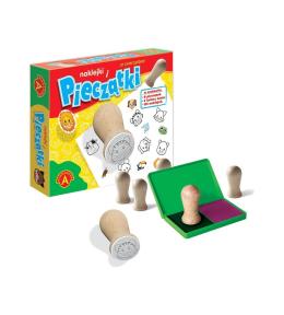 Pieczątki i naklejki ze zwierzątkami ALEX